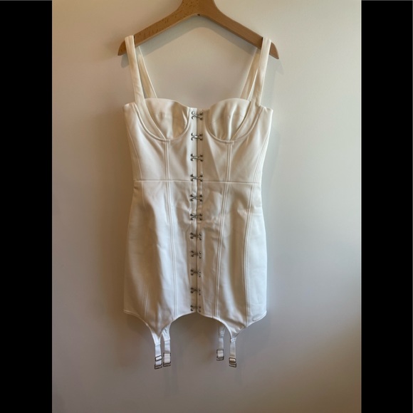 2022 Dion Lee BUSTIER GARTER MINI DRESS - Picture 5 of 10